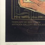 Anderson Benefit Poster by Stanley Mouse