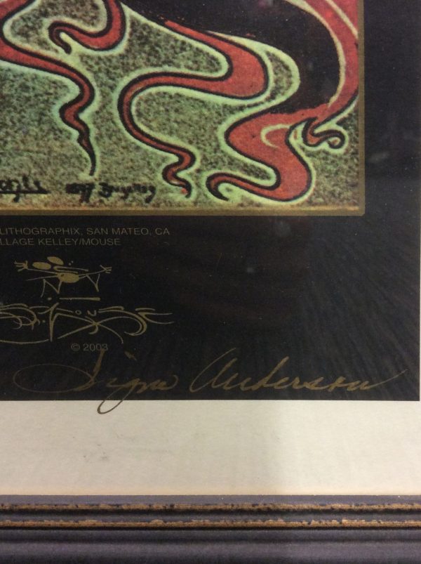 Anderson Benefit Poster by Stanley Mouse