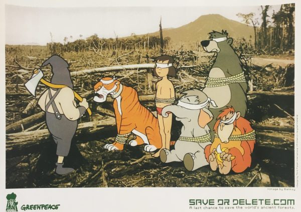Save or Delete Greenpeace by Banksy