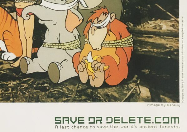 Save or Delete Greenpeace by Banksy