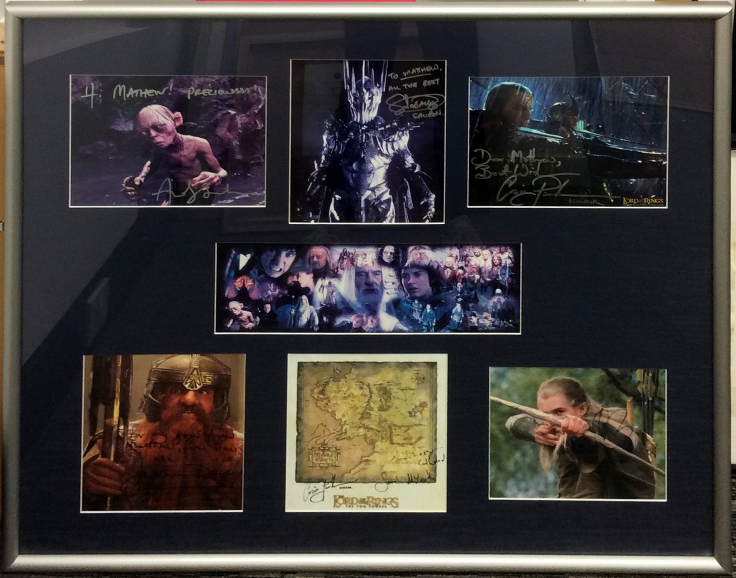 Lord of the rings Hand Signed Promotional Images