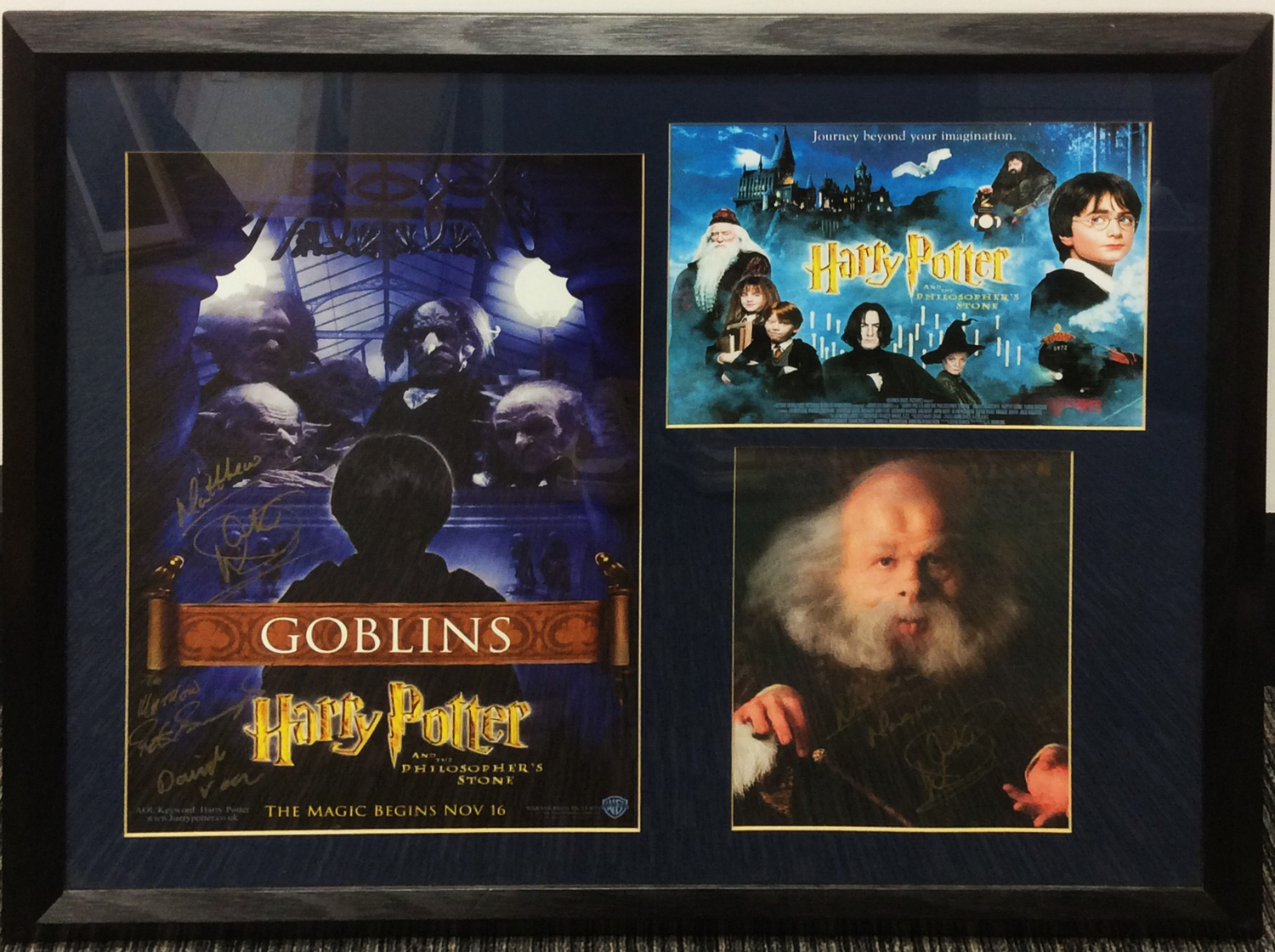 Harry Potter Personalised Hand Signed Promotional Images
