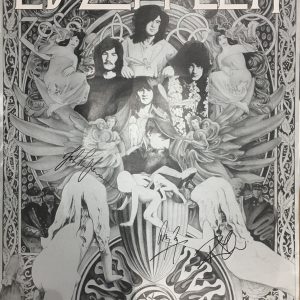 Led Zeppelin Madison Square Gardens Poster - BHP Collectibles