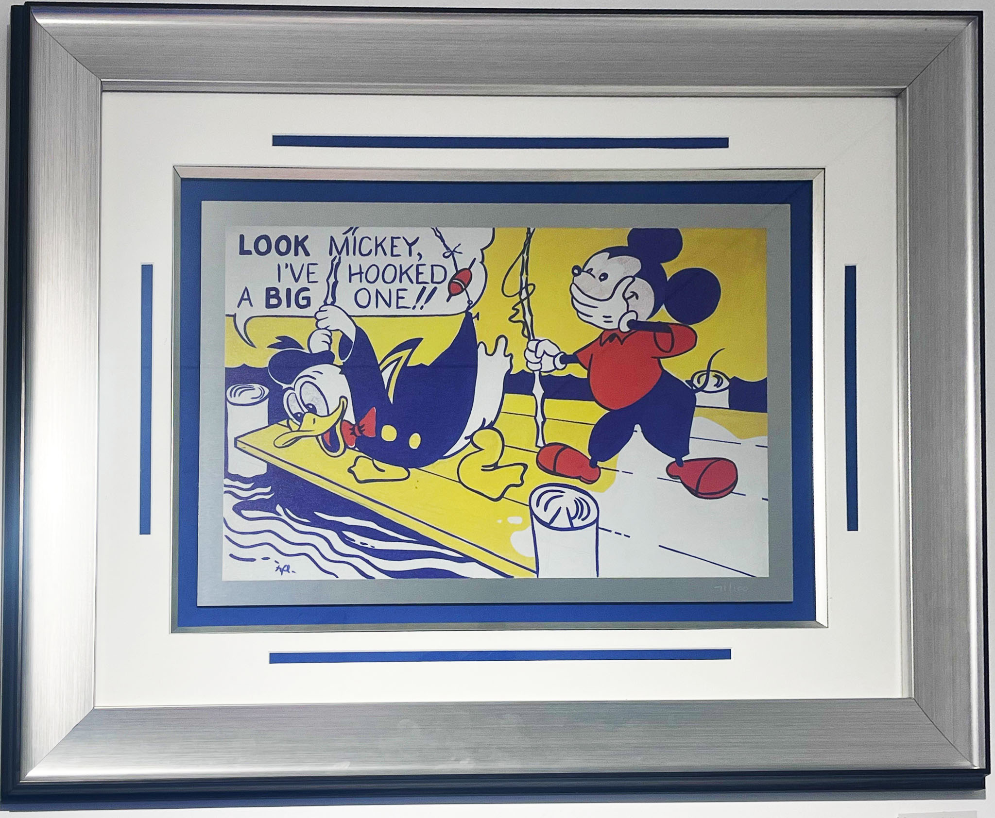 Roy Lichtenstein Mickey Mouse And Donald Duck