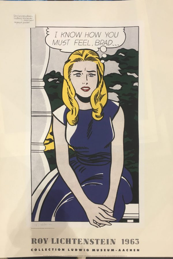 I Know How You Must Feel Brad… by Roy Lichtenstein