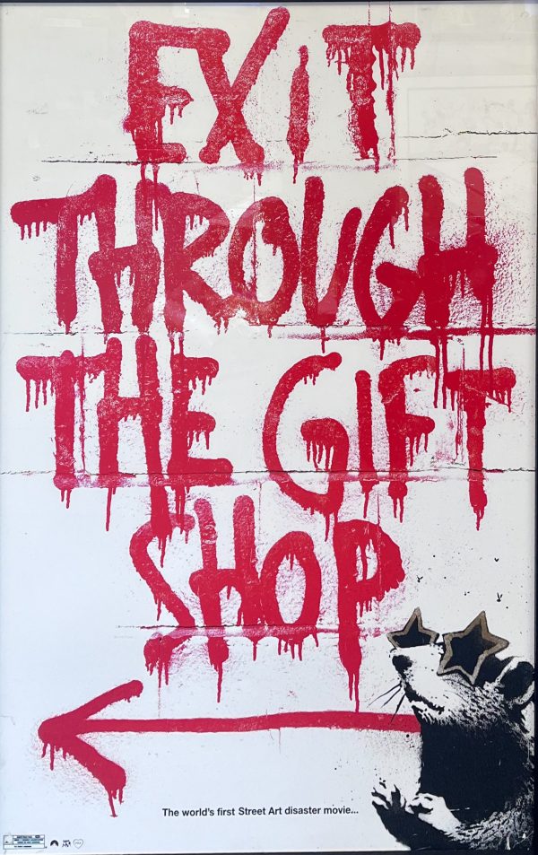 Exit Through The Gift Shop by Banksy US One Sheet Movie Poster