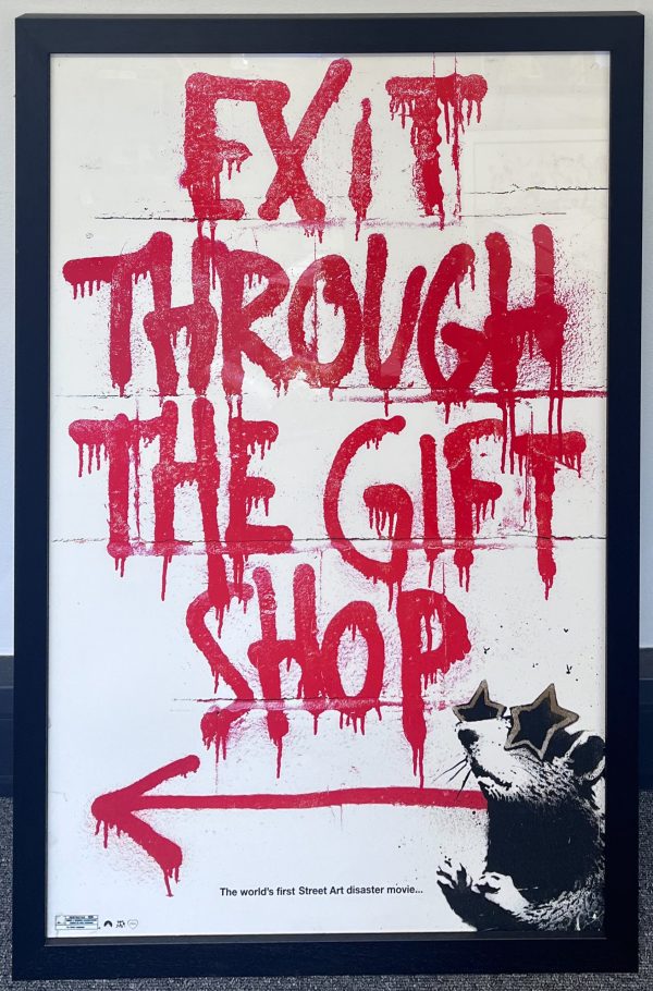 Exit Through The Gift Shop by Banksy US One Sheet Movie Poster