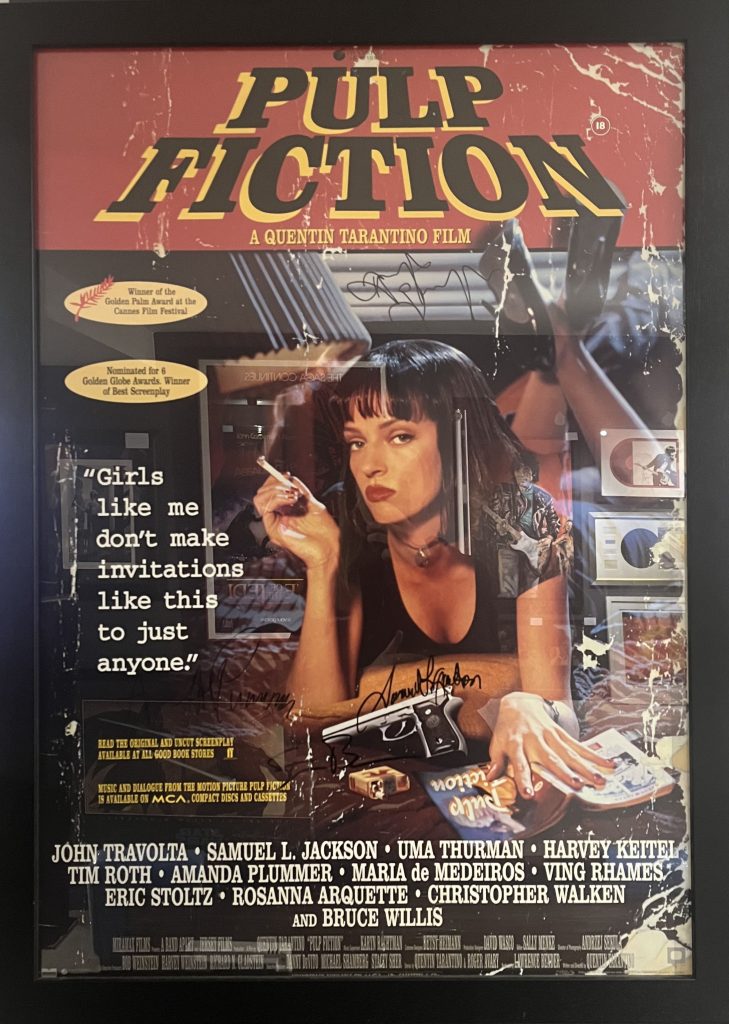 ポスター 90s VINTAGE PULP FICTION ORIGINAL POSTER Pulp Fiction 2 Poster A0 - Movie Art Poster in Various Sizes