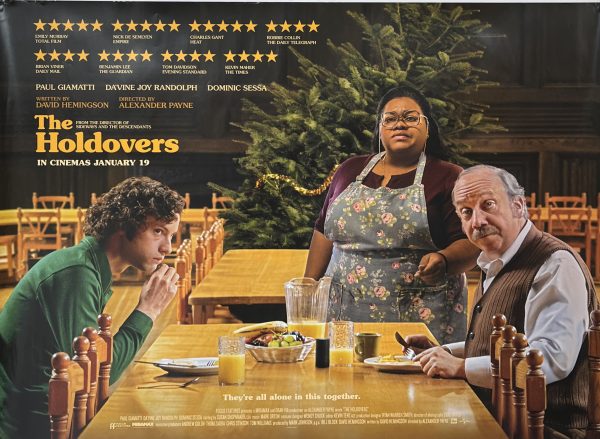 The Holdovers 2023 UK Quad Movie Poster