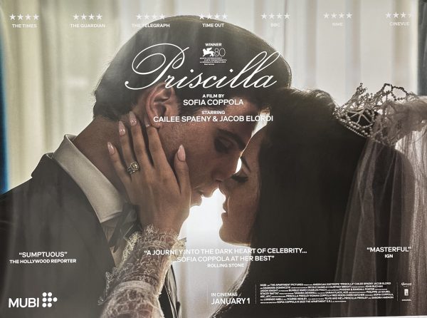 Priscilla 2023 UK Quad Movie Poster