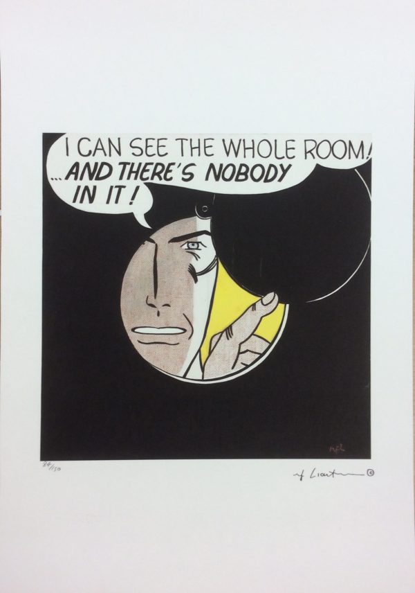 I Can See the Whole Room...and There's Nobody in It! by Roy Lichtenstein