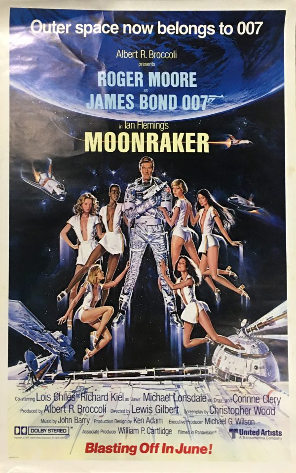 Moonraker 1979 US One Sheet Movie Poster