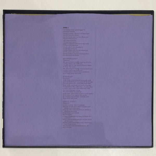 All Things Must Pass Vinyl by George Harrison
