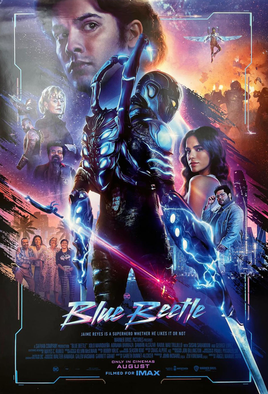 Blue Beetle 2023 US One Sheet Movie Poster