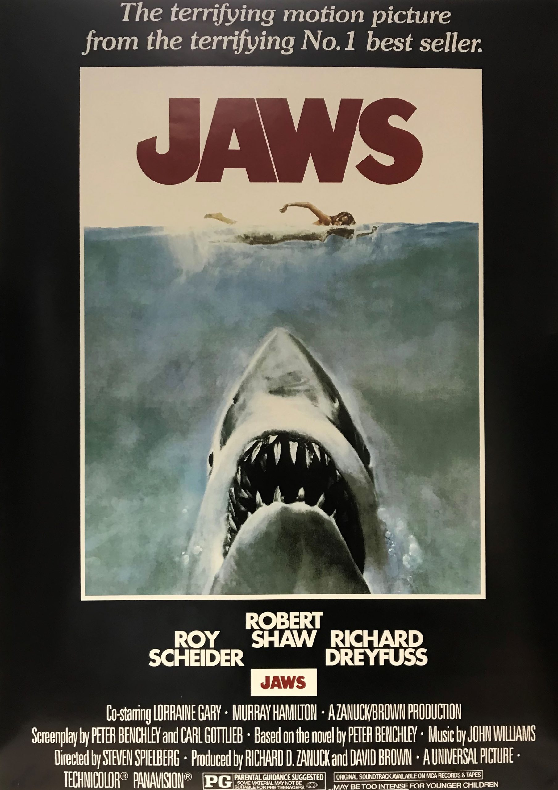 Jaws Commercial Swedish Oscars Movie Poster