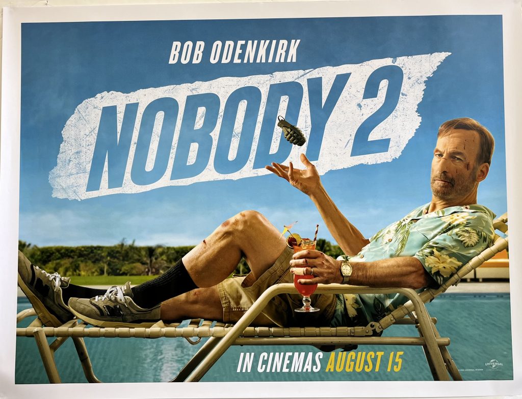 Nobody 2 2025 UK Quad Poster