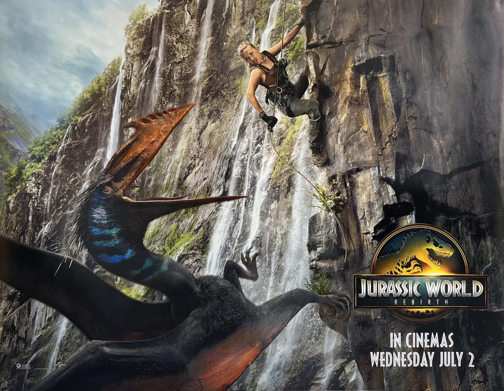 Jurassic World: Rebirth 2025 UK Quad Poster