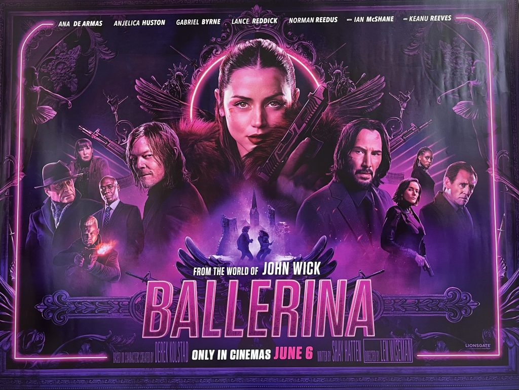 Ballerina 2025 UK Quad Poster