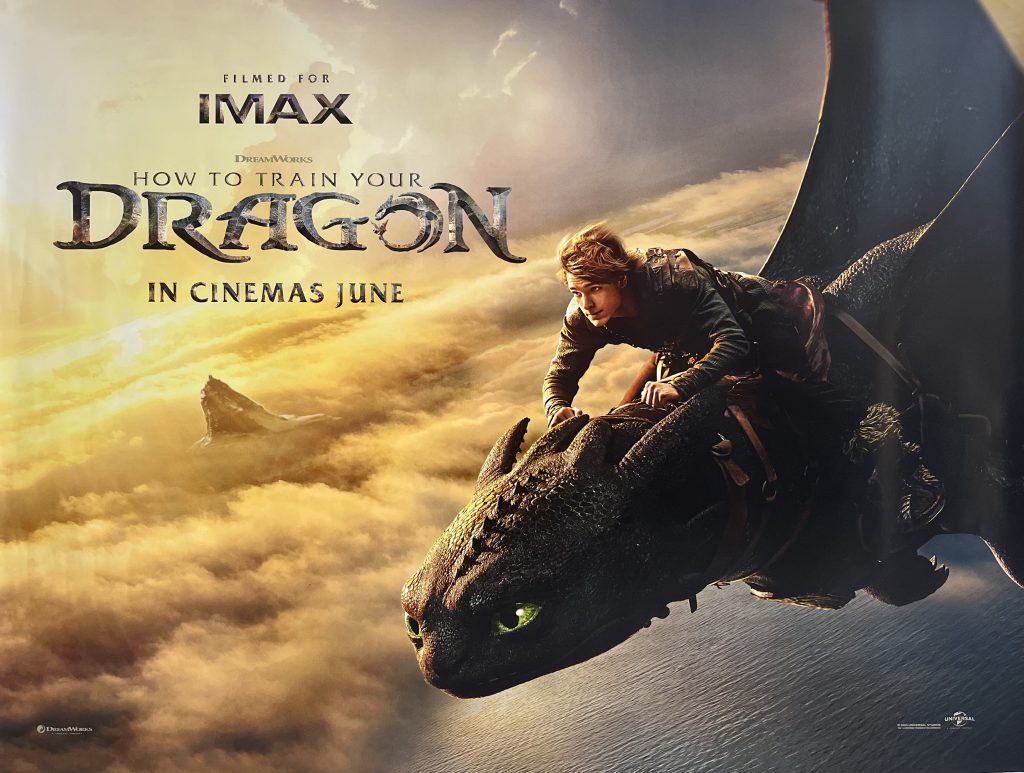 How To Train Your Dragon 2025 UK Quad Poster
