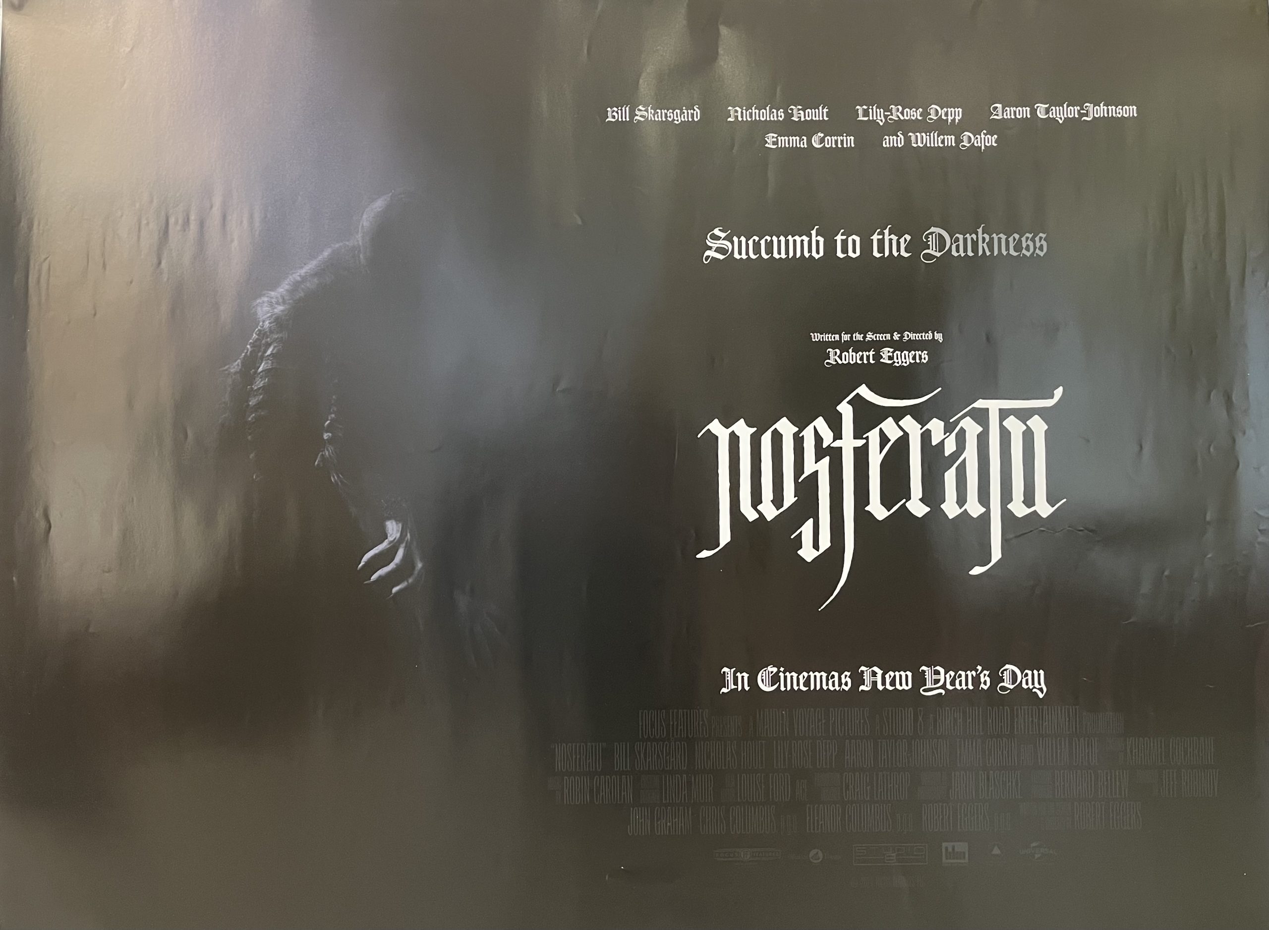 Nosferatu 2024 UK Quad Poster