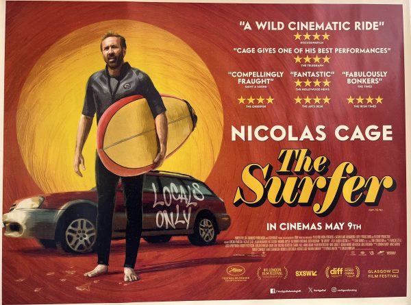 The Surfer 2025 UK Quad Poster