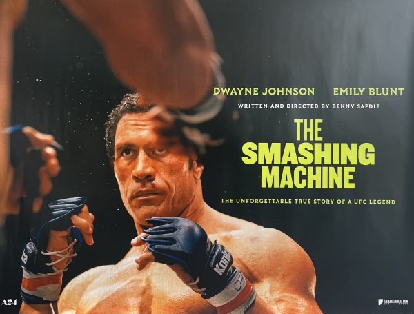 The Smashing Machine 2025 UK Quad Poster