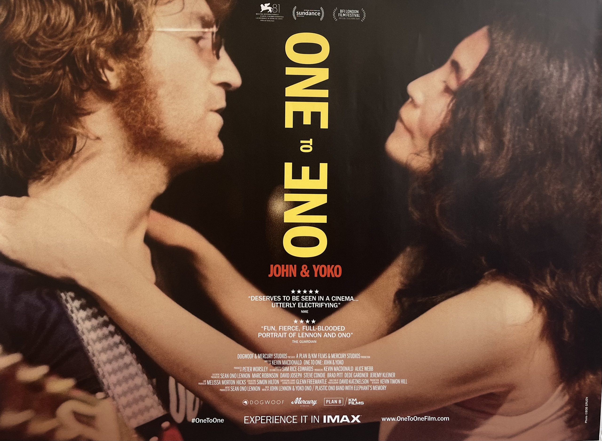 One To One 2025 UK Quad Poster