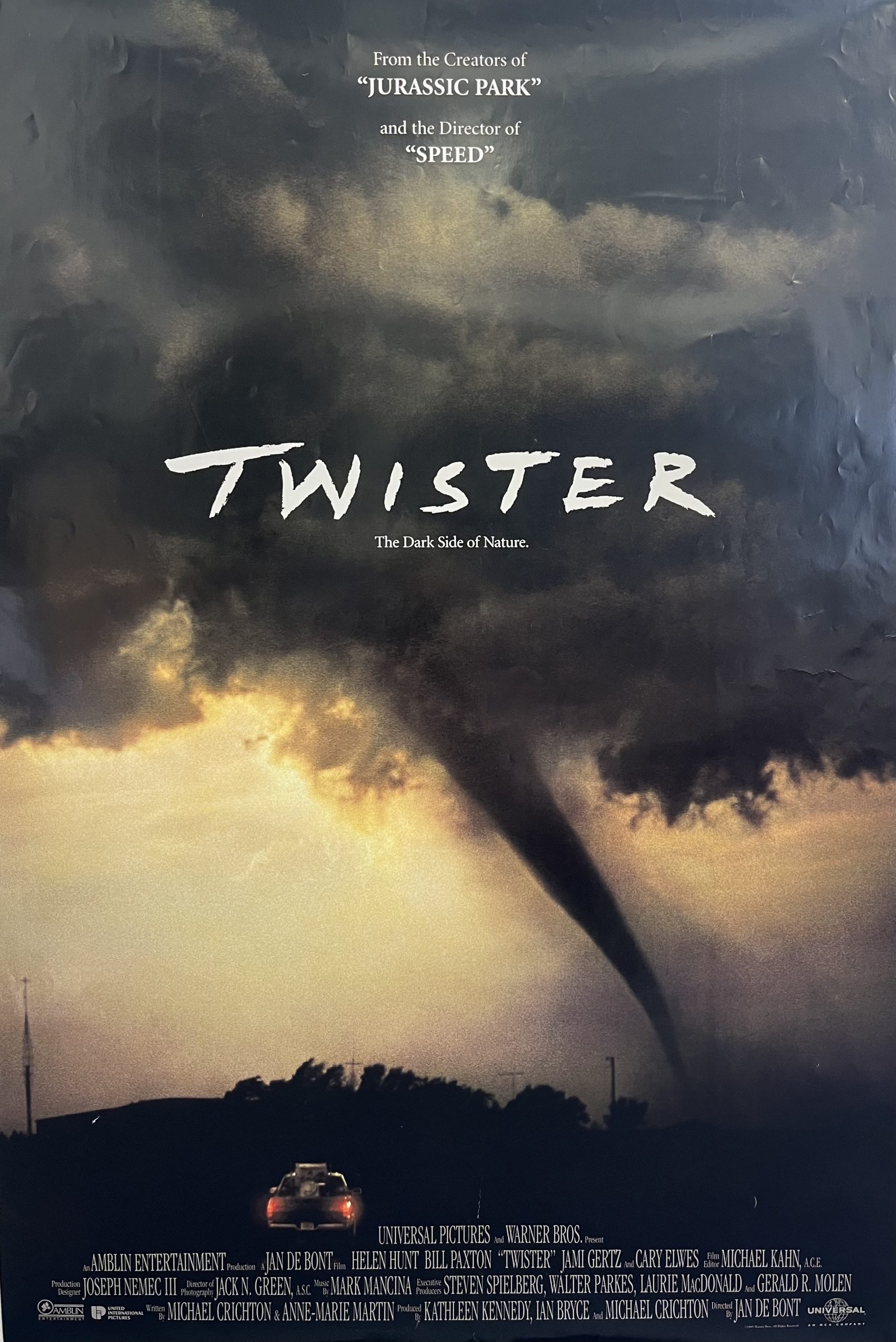 Twister 1996 US One Sheet Teaser Poster