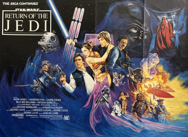 Return Of The Jedi 1983 UK Quad Poster