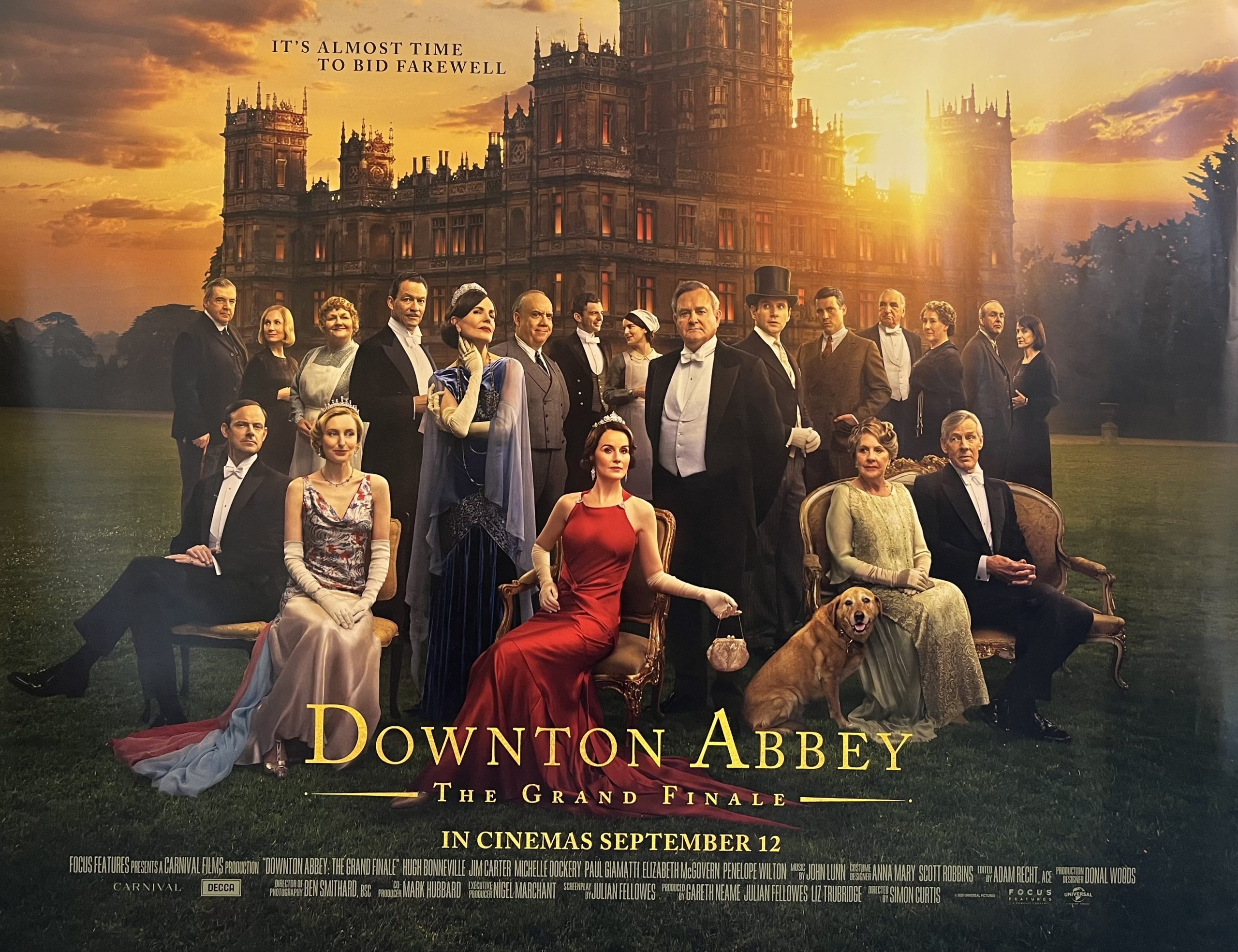 Downton Abbey: The Grand Finale UK Quad Poster