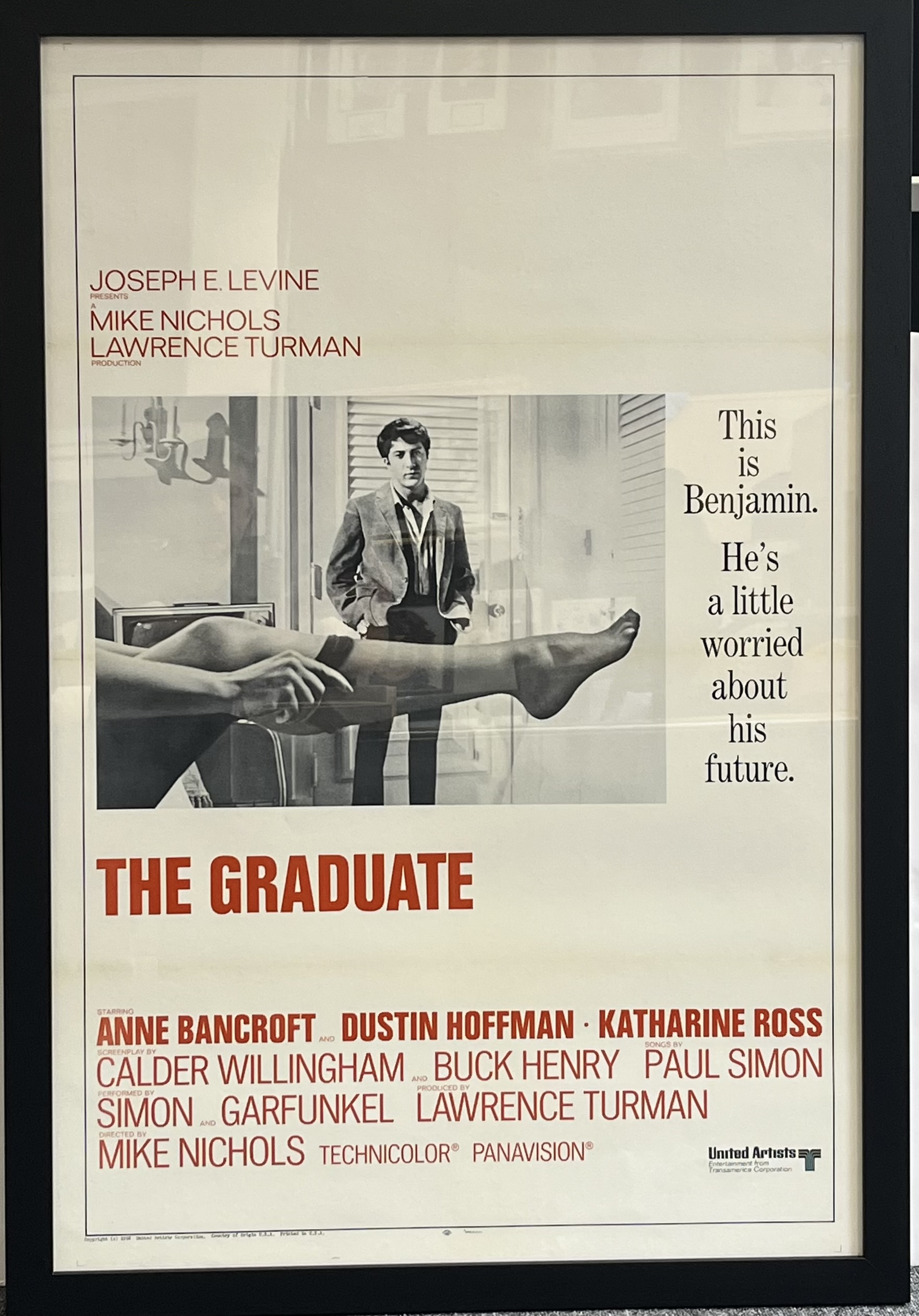The Graduate 1967 Us One Sheet Poster