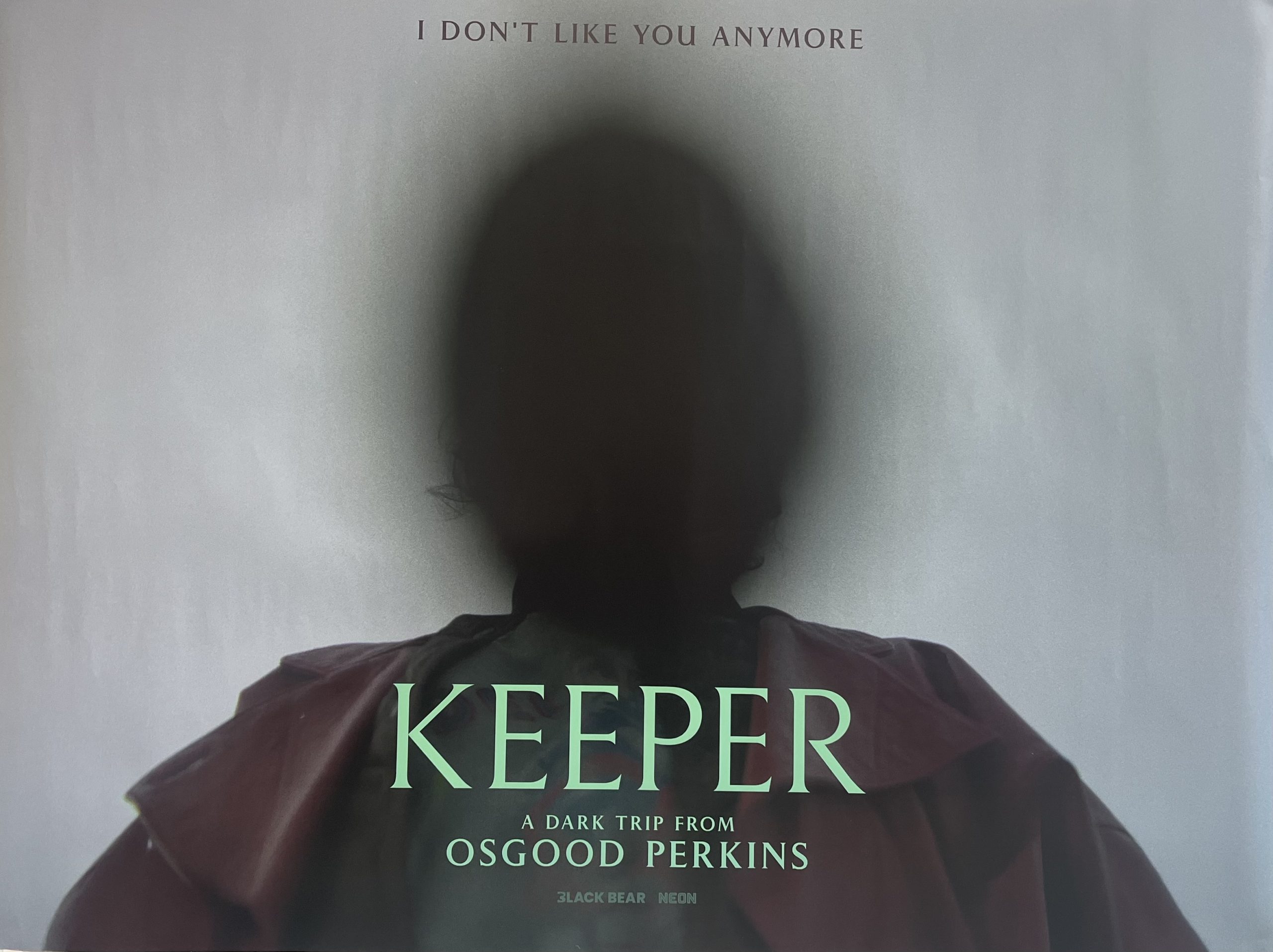 Keeper 2025 UK Quad Poster