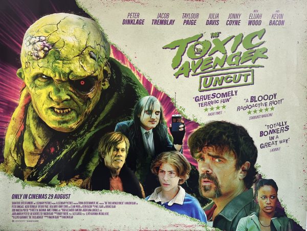 The Toxic Avenger 2023 UK Quad Poster
