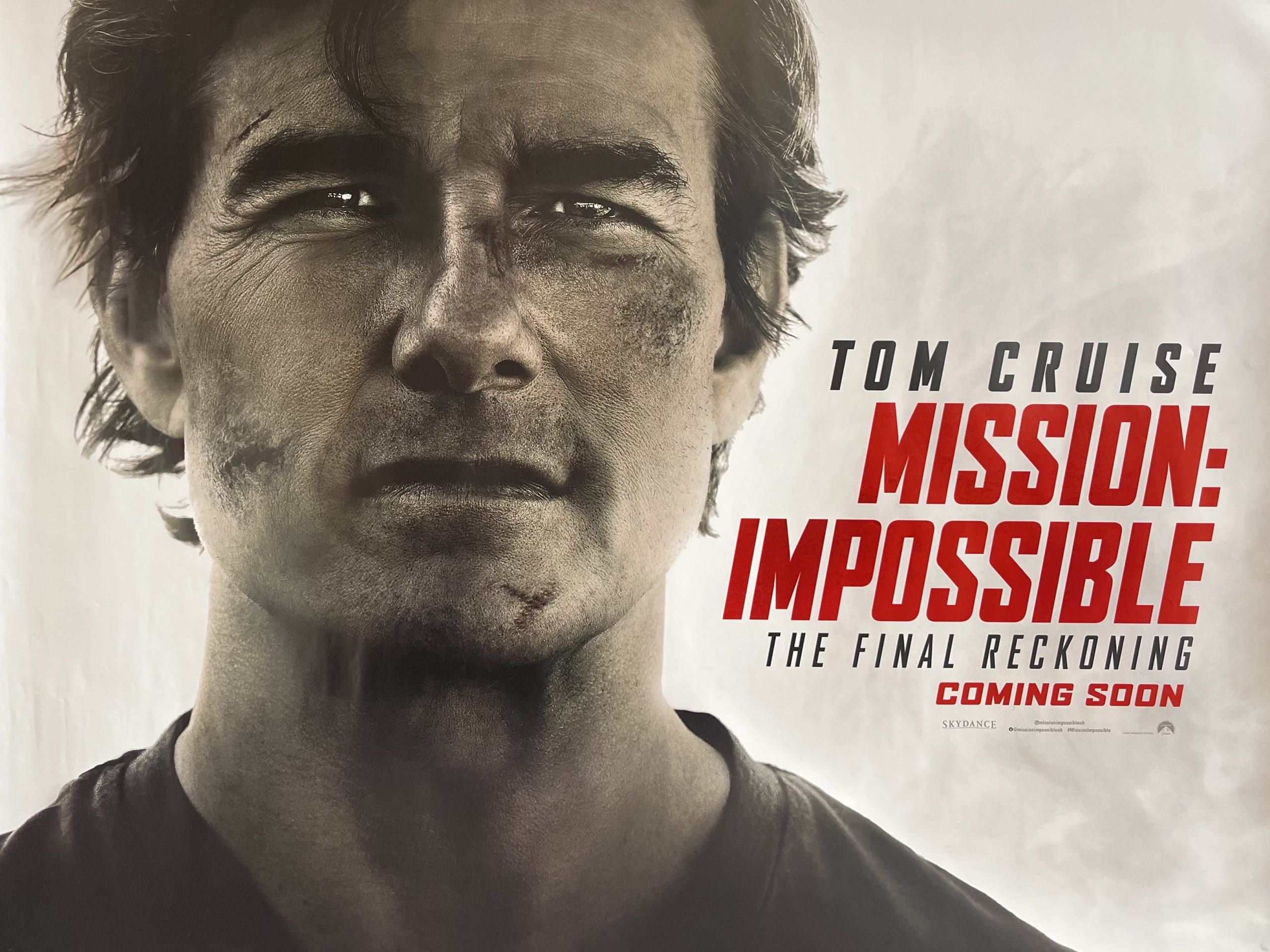 Mission: Impossible- The Final Reckoning 2025 UK Quad Poster