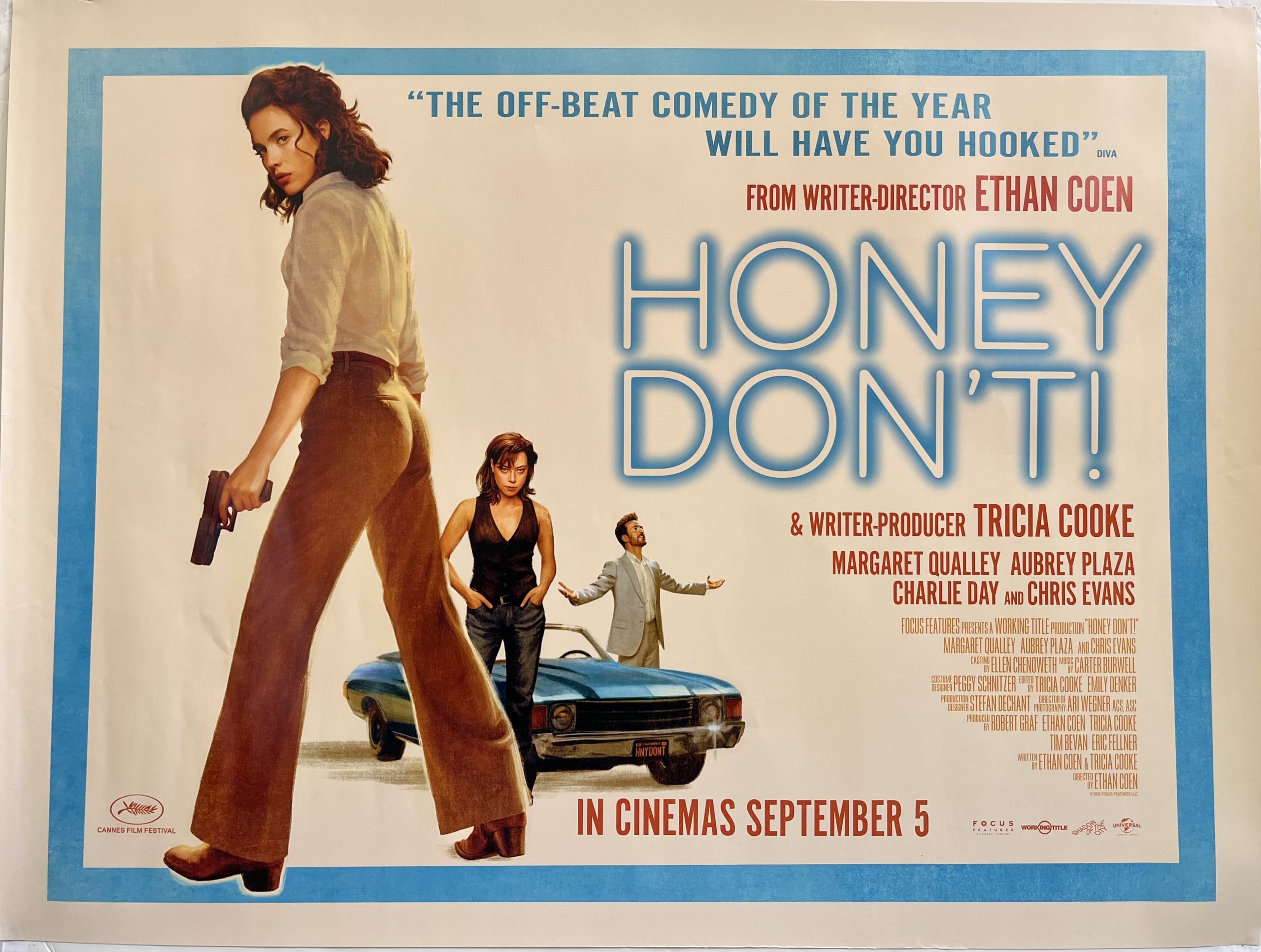 Honey Don't 2025 UK Quad Poster
