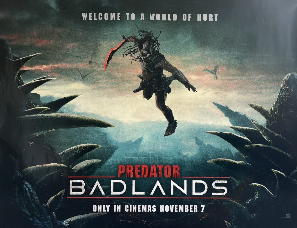 Predator: Badlands 2025 version 2 UK Quad Poster